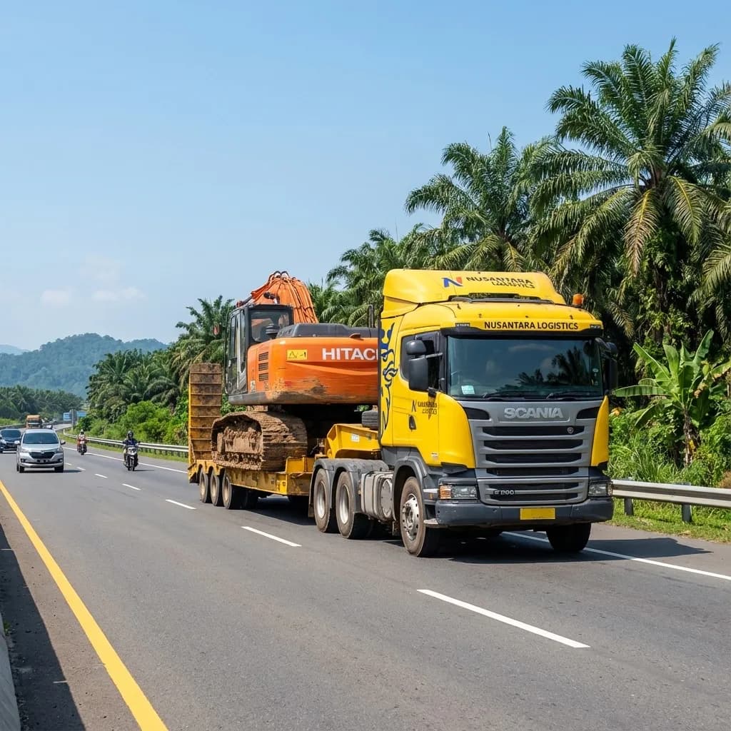 Logistik Alat Berat dan Pengiriman Project Cargo di Indonesia - JLB Logistics